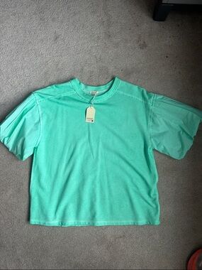 Jodifel Mint Teal Short Sleeve Tee